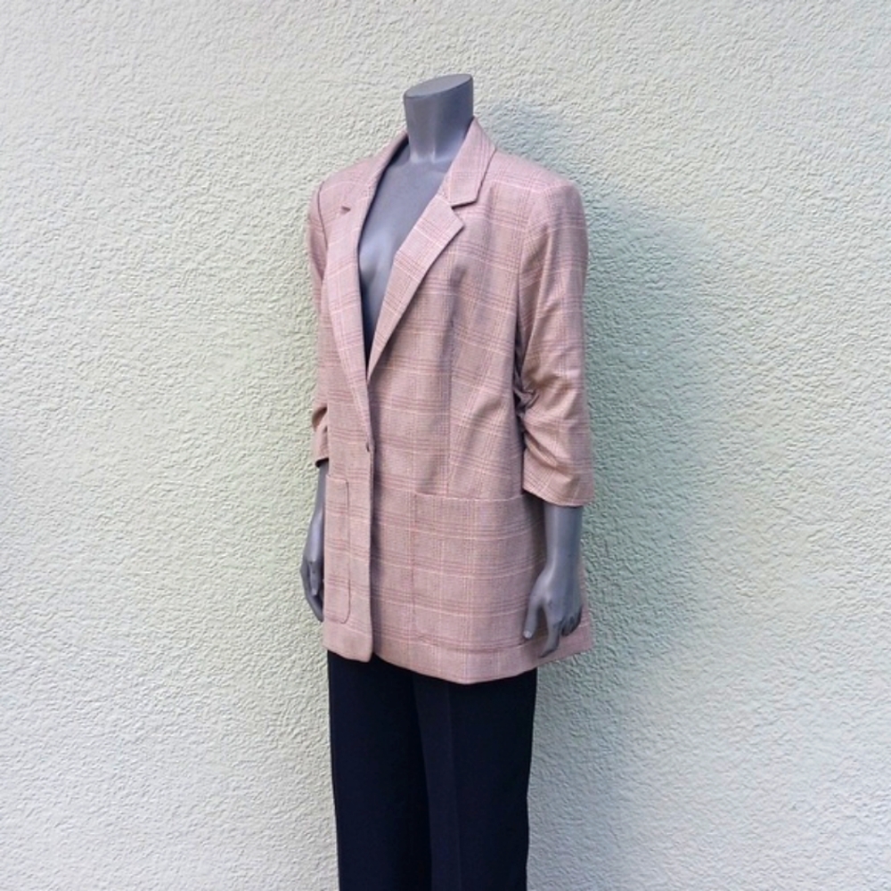 Calvin Klein Ladies (1) Button Multi-Color Hounds… - image 2